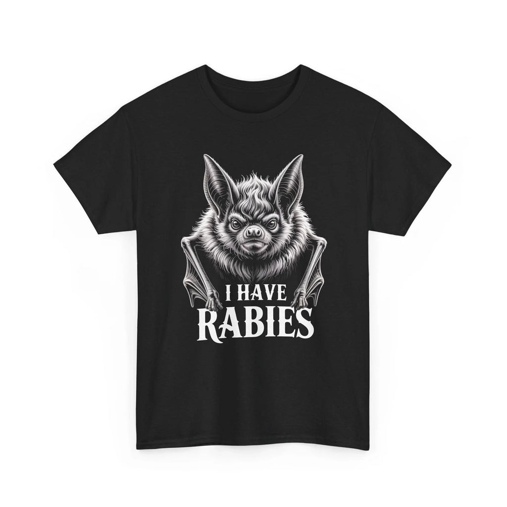 I Have Rabies Funny Sarcastic Bat Graphic Gothic - Adult & Kids T-Shirts, Sweatshirts & Hoodies apparel design preview 1
