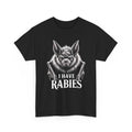 I Have Rabies Funny Sarcastic Bat Graphic Gothic - Adult & Kids T-Shirts, Sweatshirts & Hoodies apparel design preview 1
