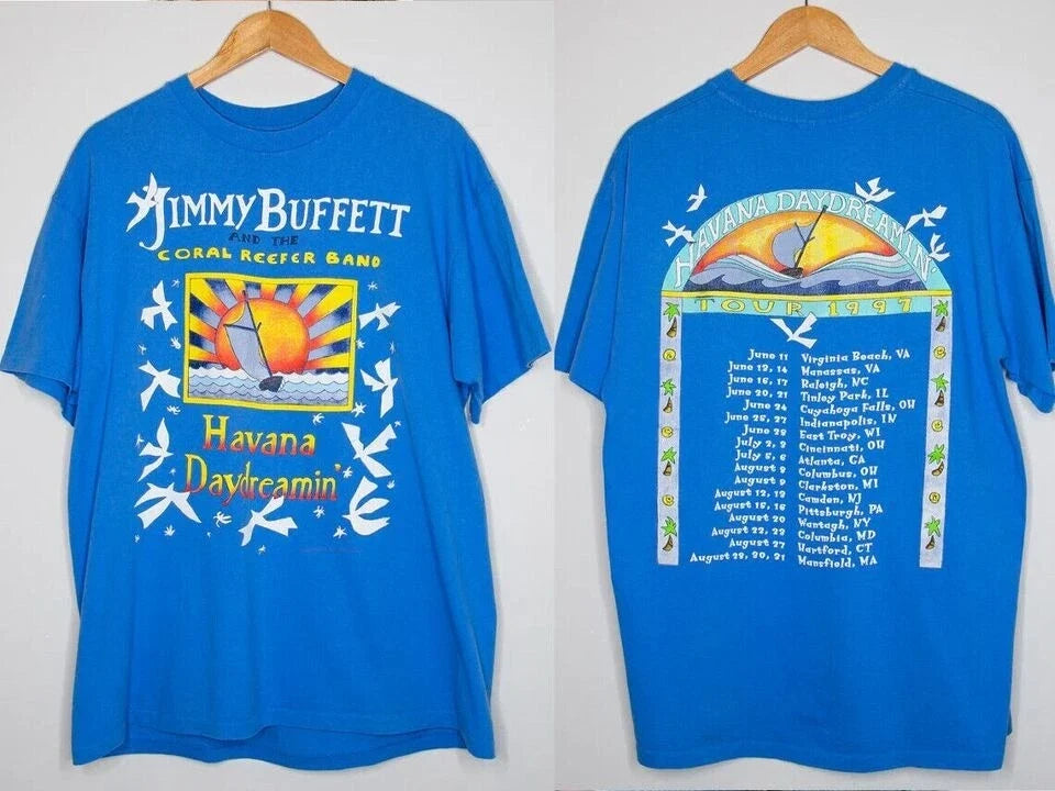Jimmy Buffett Concert Tour All Size S-5XL Gift For - Adult & Kids T-Shirts, Sweatshirts & Hoodies apparel design preview 1