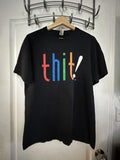Vintage thit! Community Pop Culture Men's Large Black - Adult & Kids T-Shirts, Sweatshirts & Hoodies apparel design preview 1