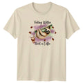Feeling Slothee Need A Coffee Sloth Animal Humor - Adult & Kids T-Shirts, Sweatshirts & Hoodies apparel design preview 1