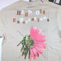Floral Graphic Mens Large Beige Flower Streetwear - Adult & Kids T-Shirts, Sweatshirts & Hoodies apparel design preview 1