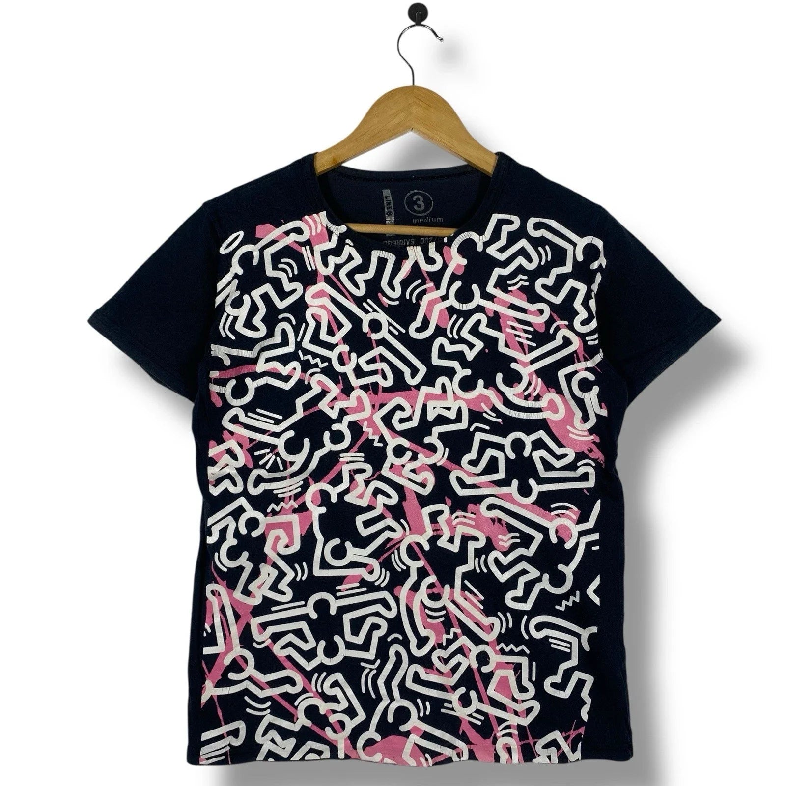 KEITH HARING Pop Art Fullprint Graphic - Adult & Kids T-Shirts, Sweatshirts & Hoodies apparel design preview 1