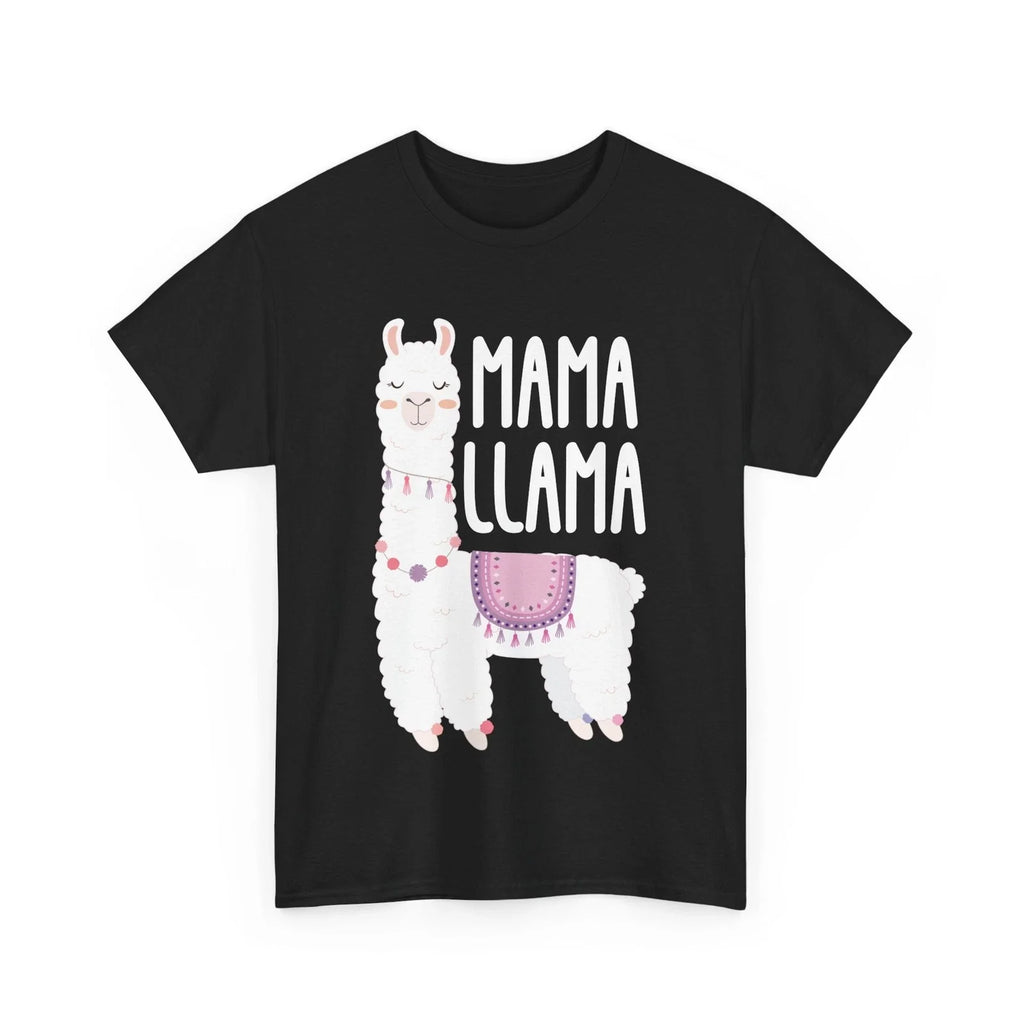 Mama Llama Animals Lovers Women Mom Cute - Adult & Kids T-Shirts, Sweatshirts & Hoodies apparel design preview 1