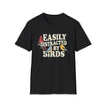 Easily Distracted By Birds Cute Bird Watching Lover - Adult & Kids T-Shirts, Sweatshirts & Hoodies apparel design preview 1