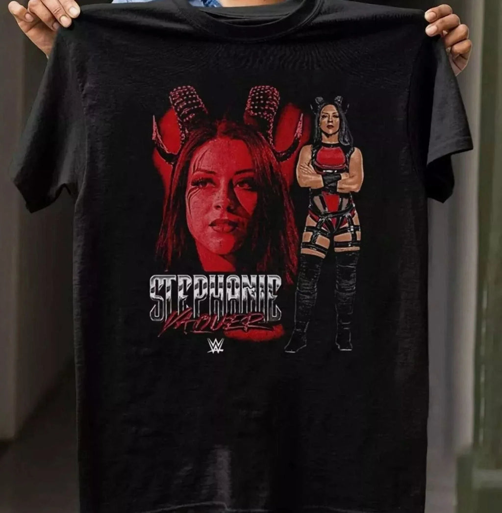 NEW Black Stephanie Vaquer Vintage Superstar All Size - Adult & Kids T-Shirts, Sweatshirts & Hoodies apparel design preview 1