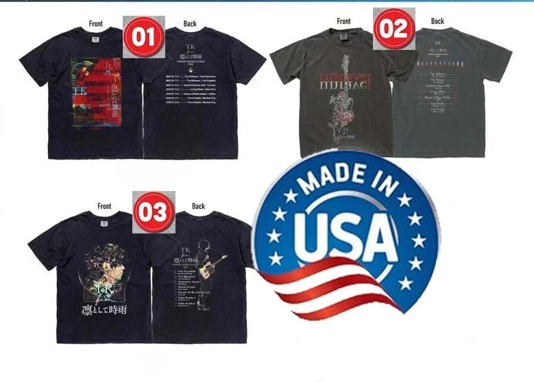 Sale! TK from Ling tosite sigure NORTH AMERICA TOUR - Adult & Kids T-Shirts, Sweatshirts & Hoodies apparel design preview 1