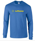 Royal Blue Lufthansa Vintage Logo German Airline - Adult & Kids T-Shirts, Sweatshirts & Hoodies apparel design preview 1