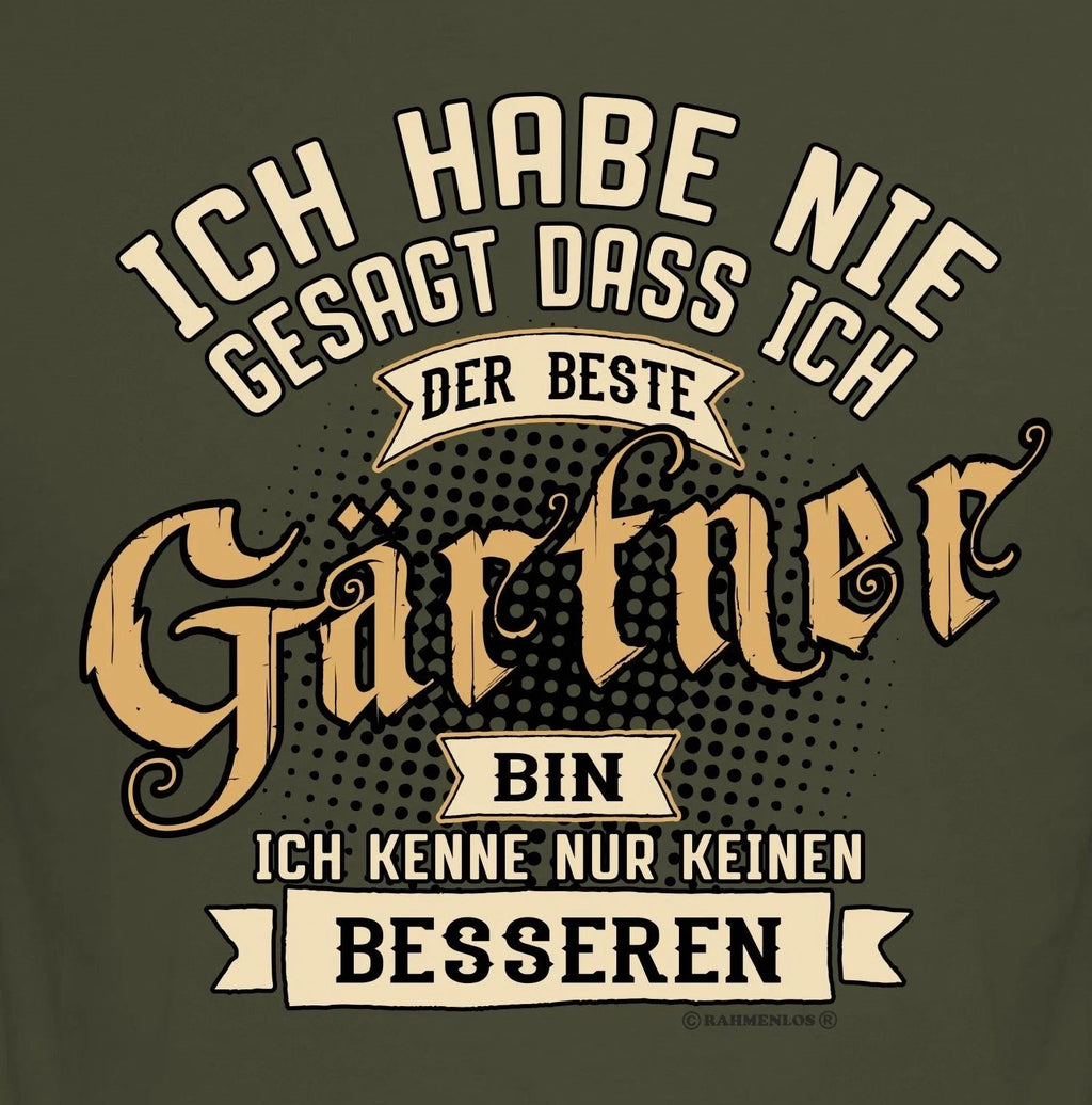 Men's Garden No Better Gardener Funny Quote For Men - Adult & Kids T-Shirts, Sweatshirts & Hoodies apparel design preview 1