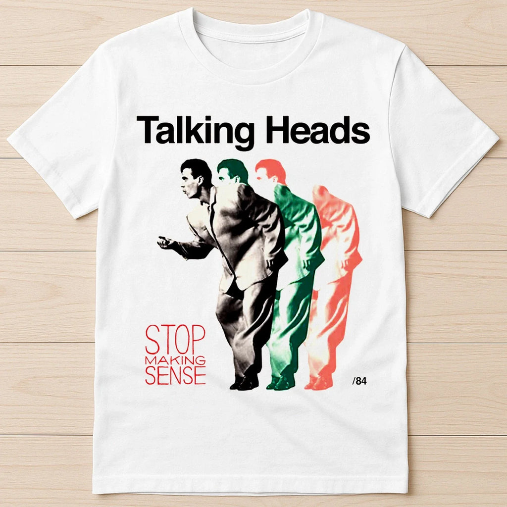 Talking Heads Stop Making Sense Vinyl Cover Music - Adult & Kids T-Shirts, Sweatshirts & Hoodies apparel design preview 1