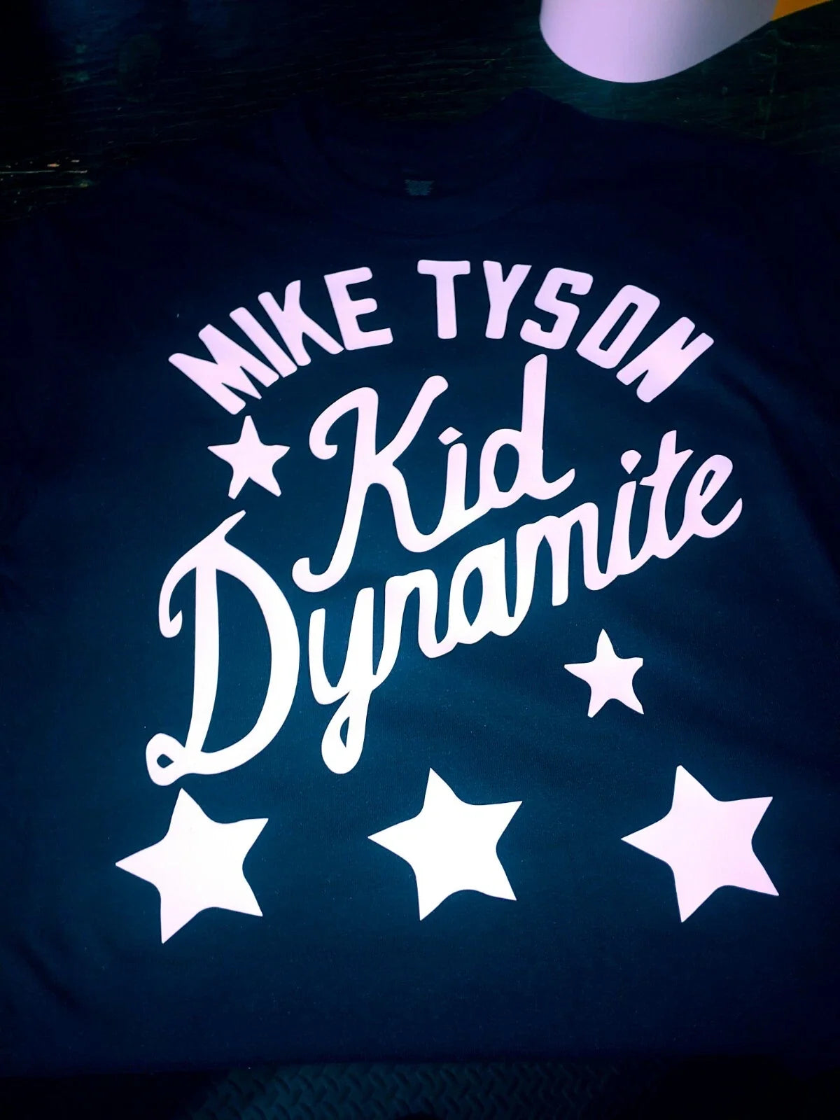 New premium Mike Tyson kid dynamite gym bar York - Adult & Kids T-Shirts, Sweatshirts & Hoodies apparel design preview 1