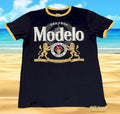 New Modelo Beer Ringer Logo Men's Vintage - Adult & Kids T-Shirts, Sweatshirts & Hoodies apparel design preview 1
