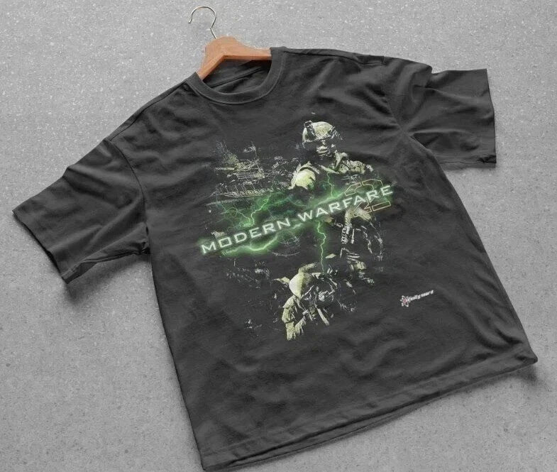 2009 Call of Duty Modern Warfare 2 IW Promo Vintage - Adult & Kids T-Shirts, Sweatshirts & Hoodies apparel design preview 1