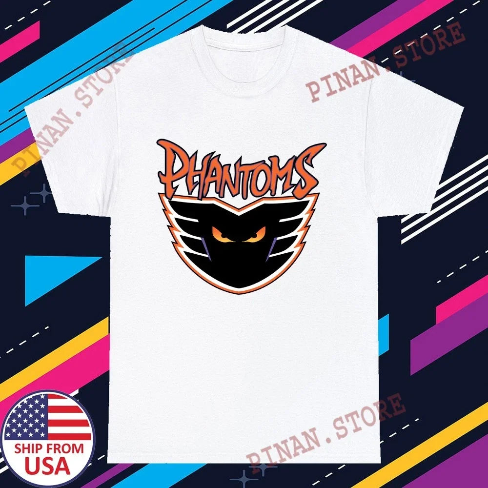 Philadelphia Phantoms 1996 Vintage Men's White Size - Adult & Kids T-Shirts, Sweatshirts & Hoodies apparel design preview 1