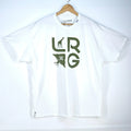 LRG Giraffe Logo Graphic Print Mens 2XL White - Adult & Kids T-Shirts, Sweatshirts & Hoodies apparel design preview 1