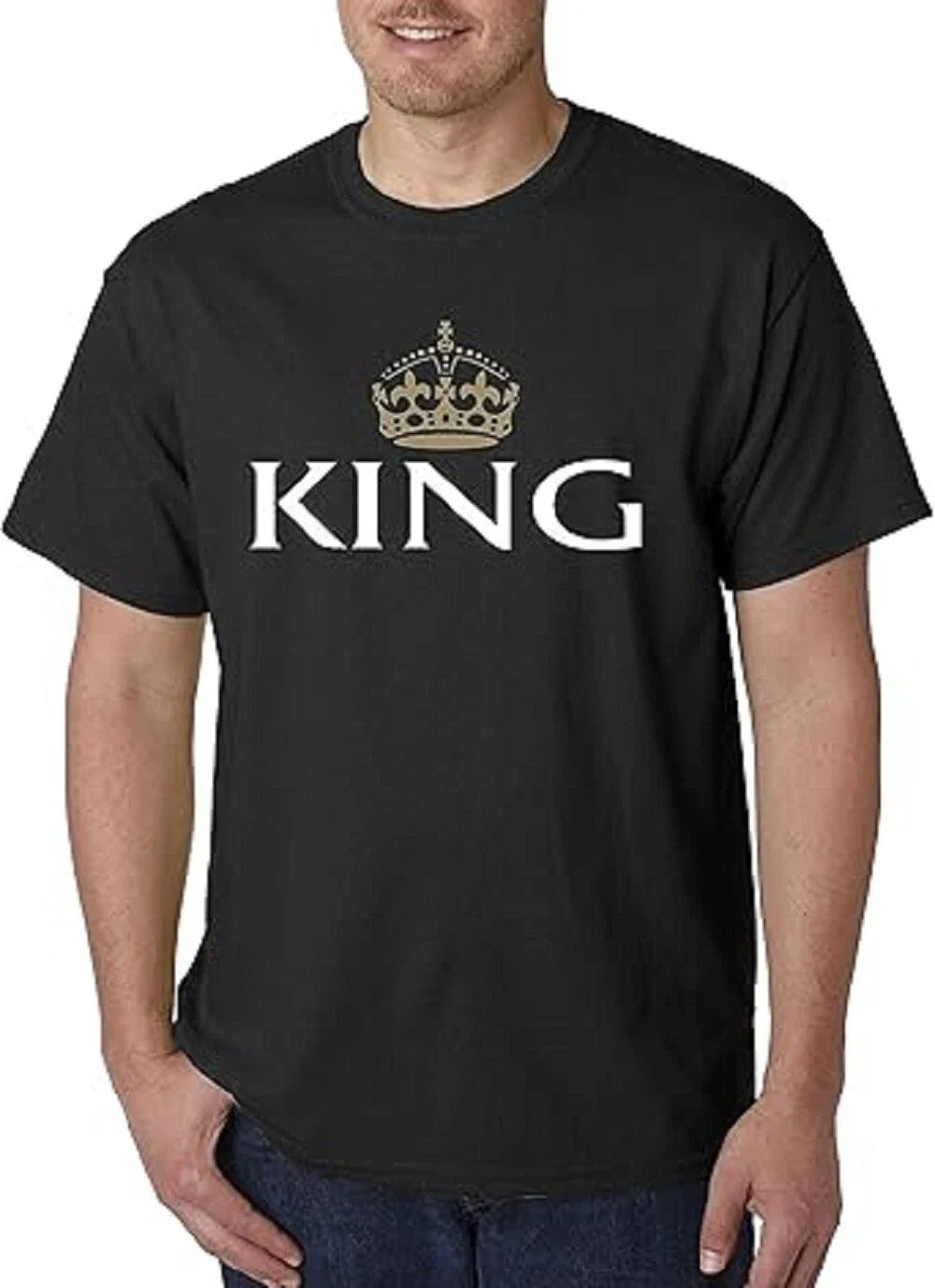 107 Bow Down King with Crown - Adult & Kids T-Shirts, Sweatshirts & Hoodies apparel design preview 1