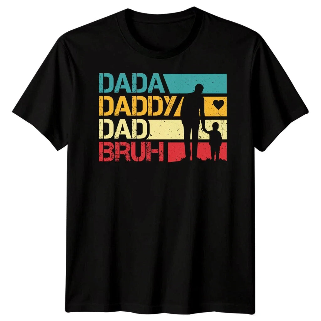 DADA DADDY DAD BRUH Fatherhood Family Mens Womens - Adult & Kids T-Shirts, Sweatshirts & Hoodies apparel design preview 1