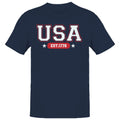 USA EST.1776 Patriotic Men's - Adult & Kids T-Shirts, Sweatshirts & Hoodies apparel design preview 1