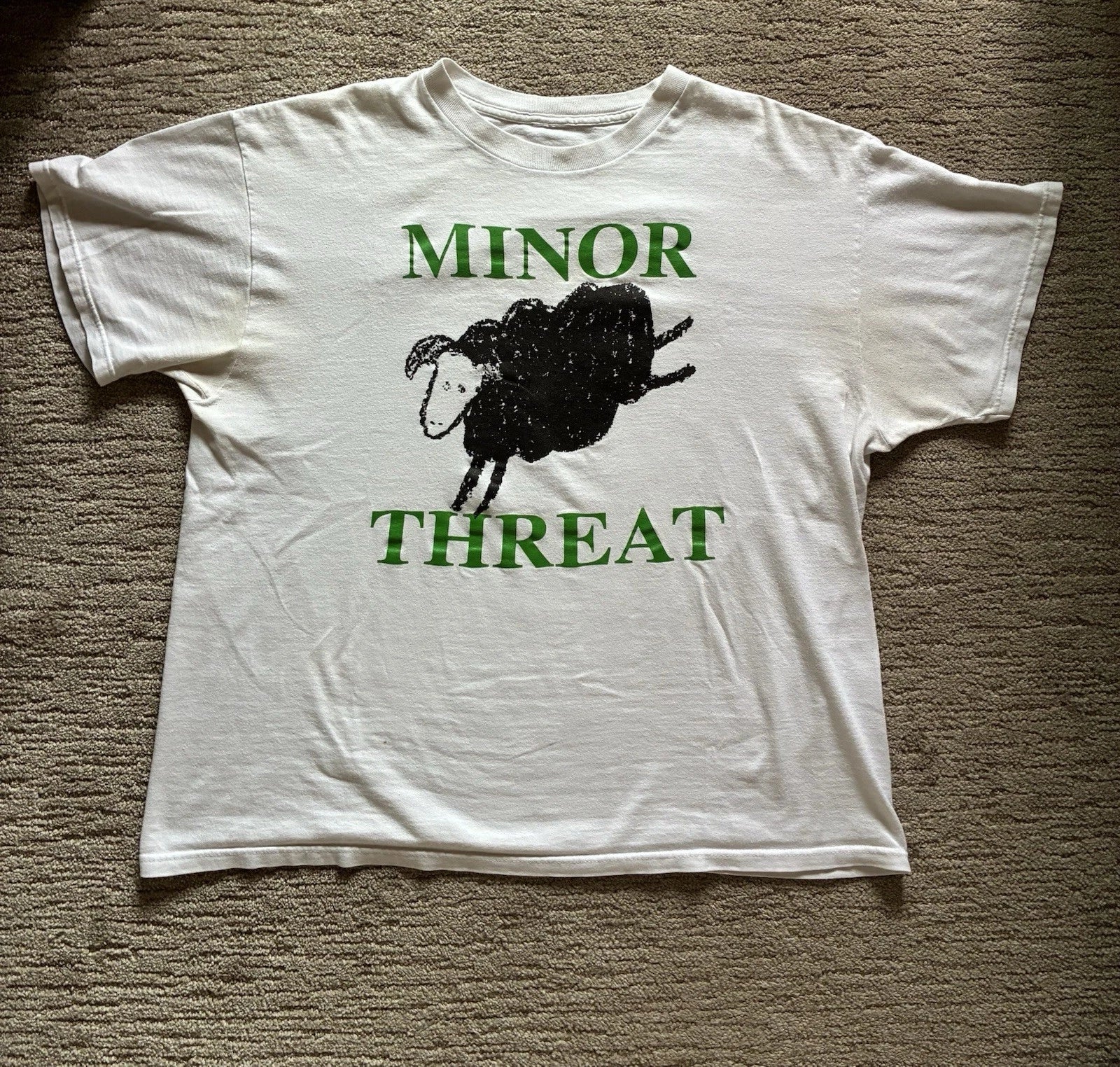 VTG 90s Minor Threat XL 25x28 Hardcore Punk Bad - Adult & Kids T-Shirts, Sweatshirts & Hoodies apparel design preview 1