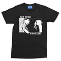 Funny Anime Eat Your Protein Attack on Japanese Manga - Adult & Kids T-Shirts, Sweatshirts & Hoodies apparel design preview 1