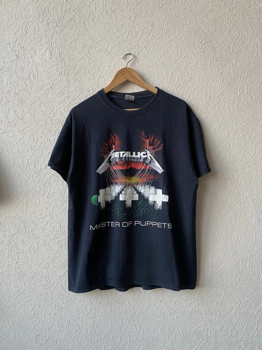 Vintage 2000s Metallica Masters Of Puppets Tour Rock - Adult & Kids T-Shirts, Sweatshirts & Hoodies apparel design preview 1