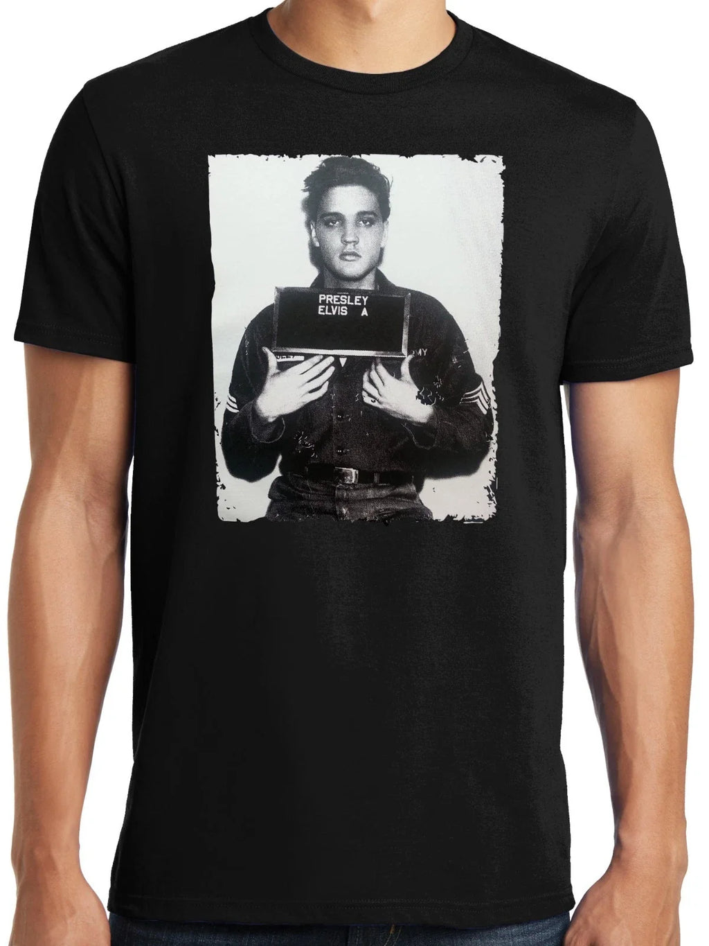 New PubliciTeeZ Elvis Presley Mugshot S-6XL Also Up - Adult & Kids T-Shirts, Sweatshirts & Hoodies apparel design preview 1