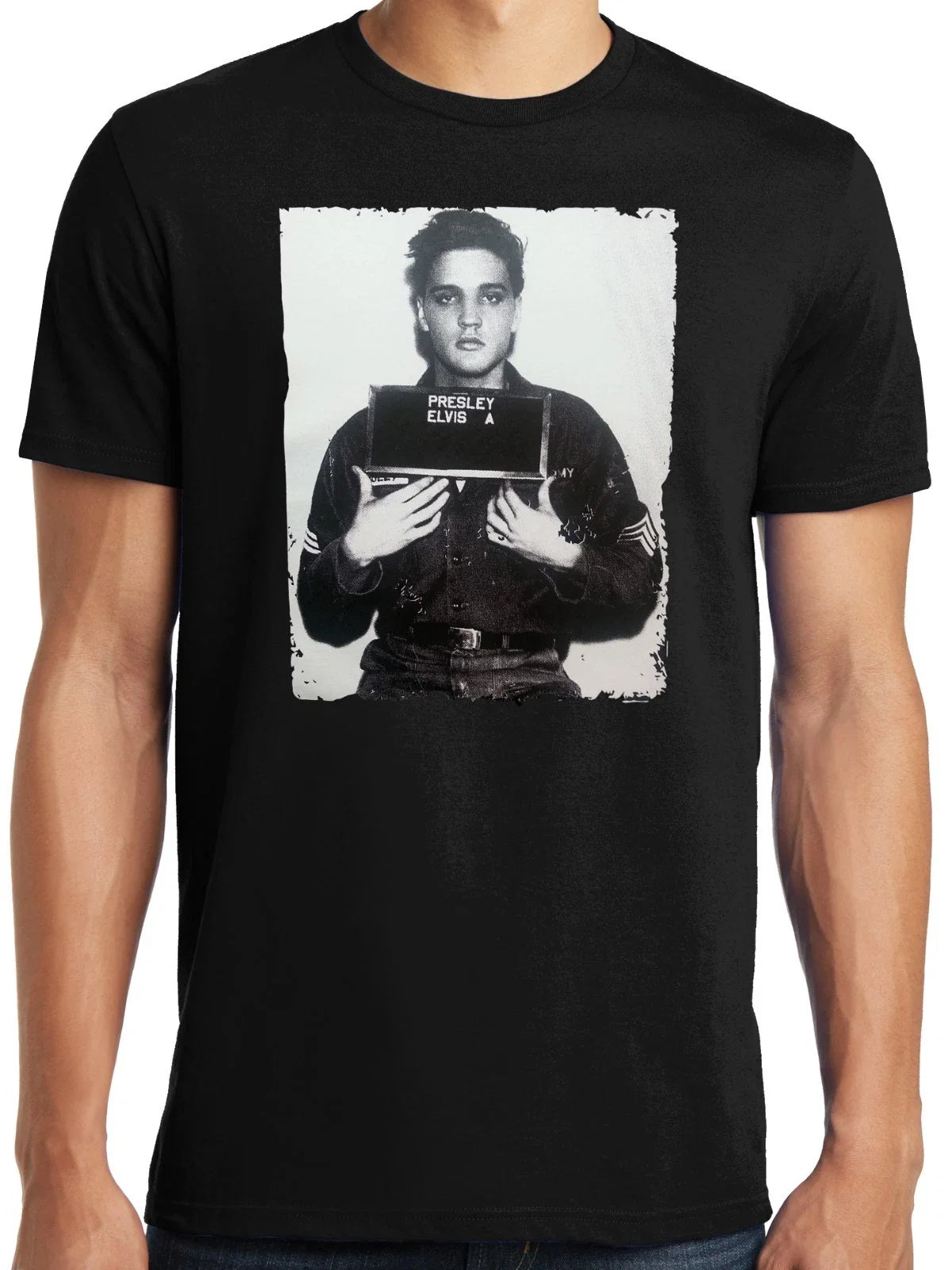 New PubliciTeeZ Elvis Presley Mugshot S-6XL Also Up - Adult & Kids T-Shirts, Sweatshirts & Hoodies apparel design preview 1