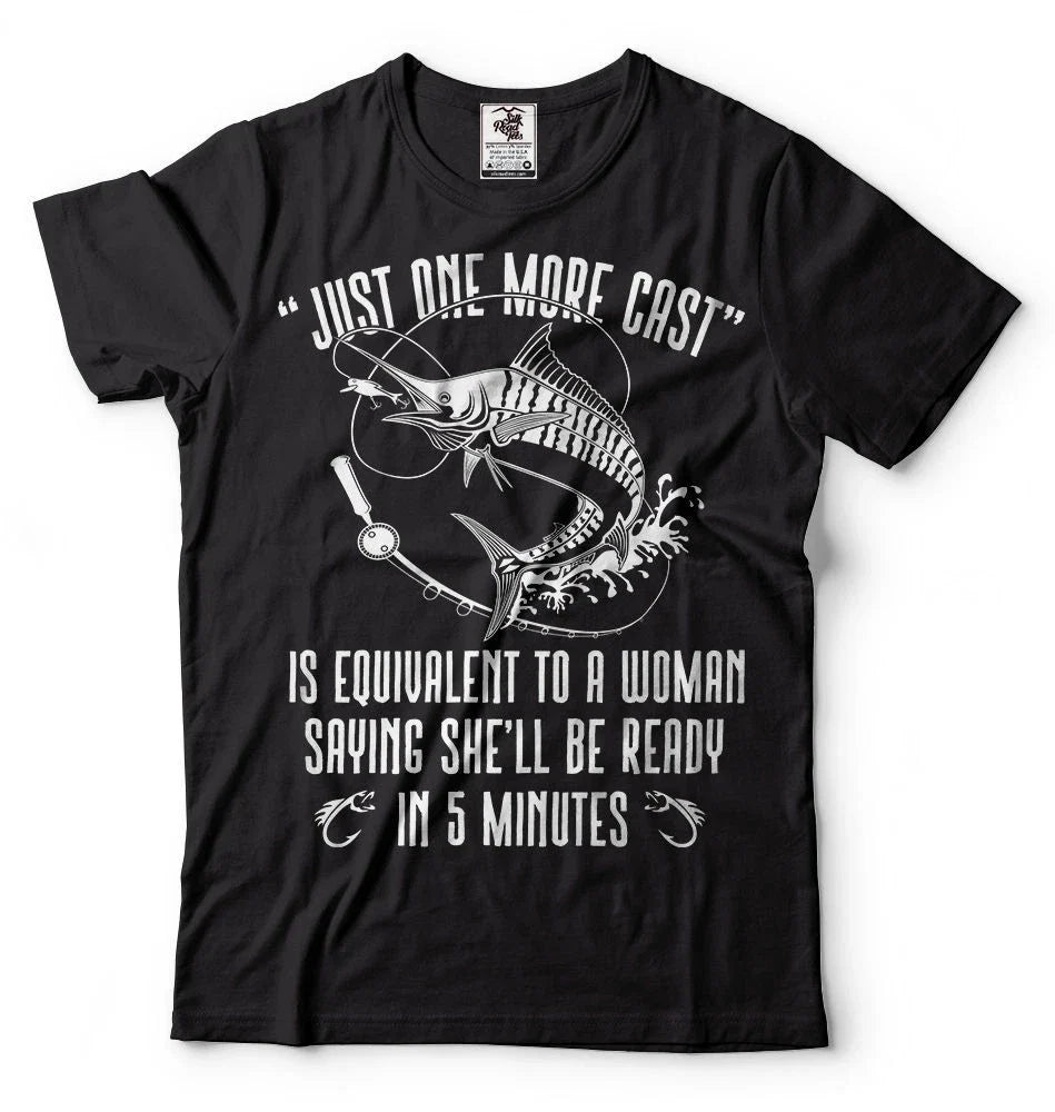 Funny Fishing Cast Humor Father's Day Birthday Gift - Adult & Kids T-Shirts, Sweatshirts & Hoodies apparel design preview 1