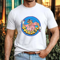 Bullseye Cartoon Bull Target Retro Dartboard Mascot - Adult & Kids T-Shirts, Sweatshirts & Hoodies apparel design preview 1