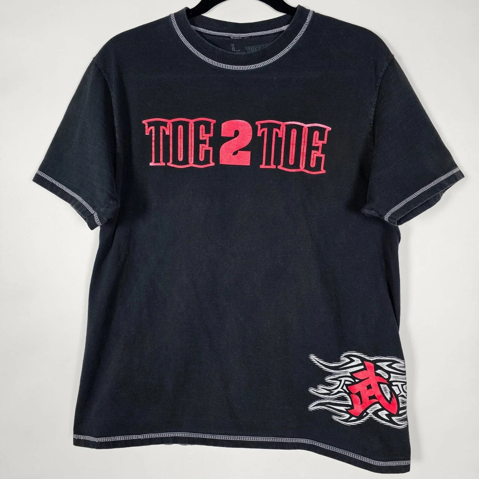 Toe 2 Y2K Fighting MMA Underground Mens Large Short - Adult & Kids T-Shirts, Sweatshirts & Hoodies apparel design preview 1