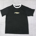 Welcome Skateboards Mens Large Black Ringer Logo - Adult & Kids T-Shirts, Sweatshirts & Hoodies apparel design preview 1