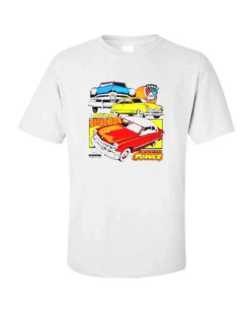 1949 1950 1951 Ford Classic Car Single OR Double - Adult & Kids T-Shirts, Sweatshirts & Hoodies apparel design preview 1