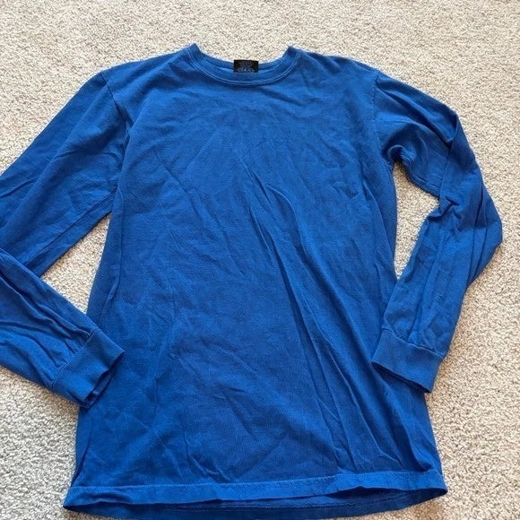 Stussy Solid Mens S Blue Crewneck Plain Streetwear - Adult & Kids T-Shirts, Sweatshirts & Hoodies apparel design preview 1