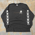 VTG Skull n Crossbones Black Delta Pro Weight Men - Adult & Kids T-Shirts, Sweatshirts & Hoodies apparel design preview 1
