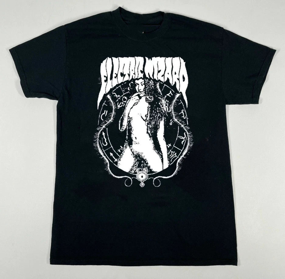 Electric Wizard Short Sleeve Cotton Black Men Size S - Adult & Kids T-Shirts, Sweatshirts & Hoodies apparel design preview 1