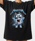 Bluey Heavy Metal Muffin Angry Heeler Dog Funny - Adult & Kids T-Shirts, Sweatshirts & Hoodies apparel design preview 1