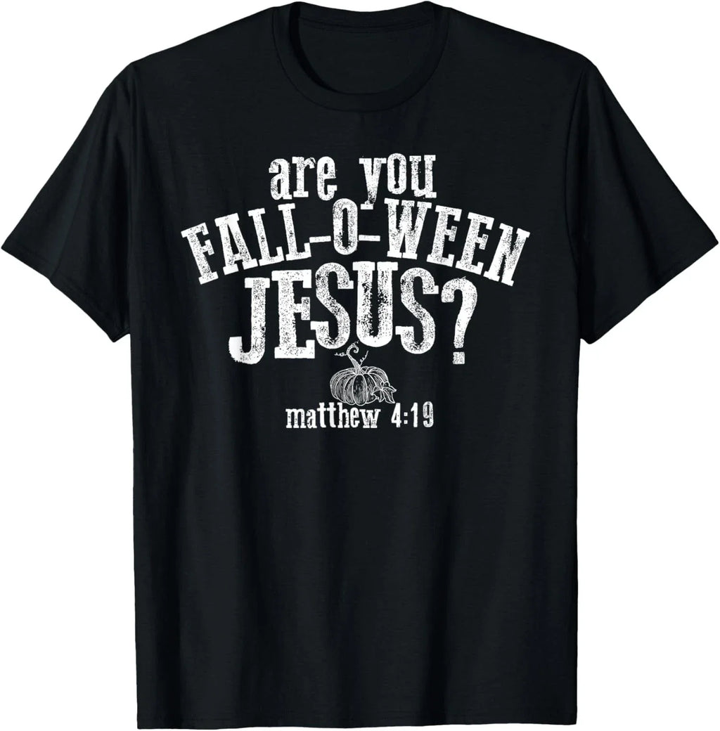 Fall O Ween Jesus Pumpkin Christian Outfit - Adult & Kids T-Shirts, Sweatshirts & Hoodies apparel design preview 1