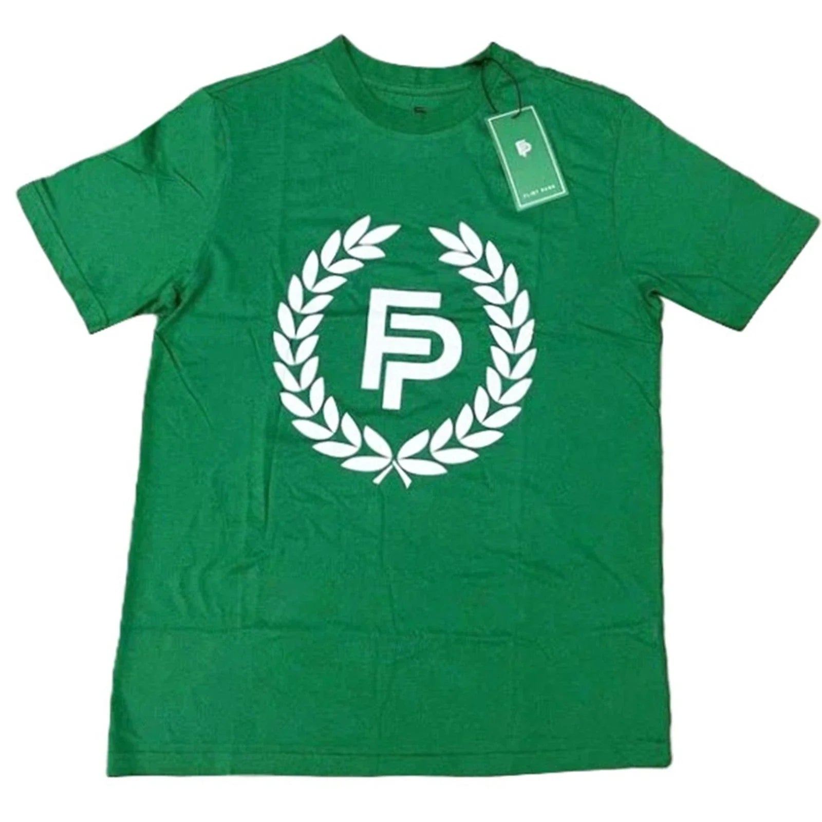Men's Green Organic Cotton Laurel Wreath Logo XL - Adult & Kids T-Shirts, Sweatshirts & Hoodies apparel design preview 1