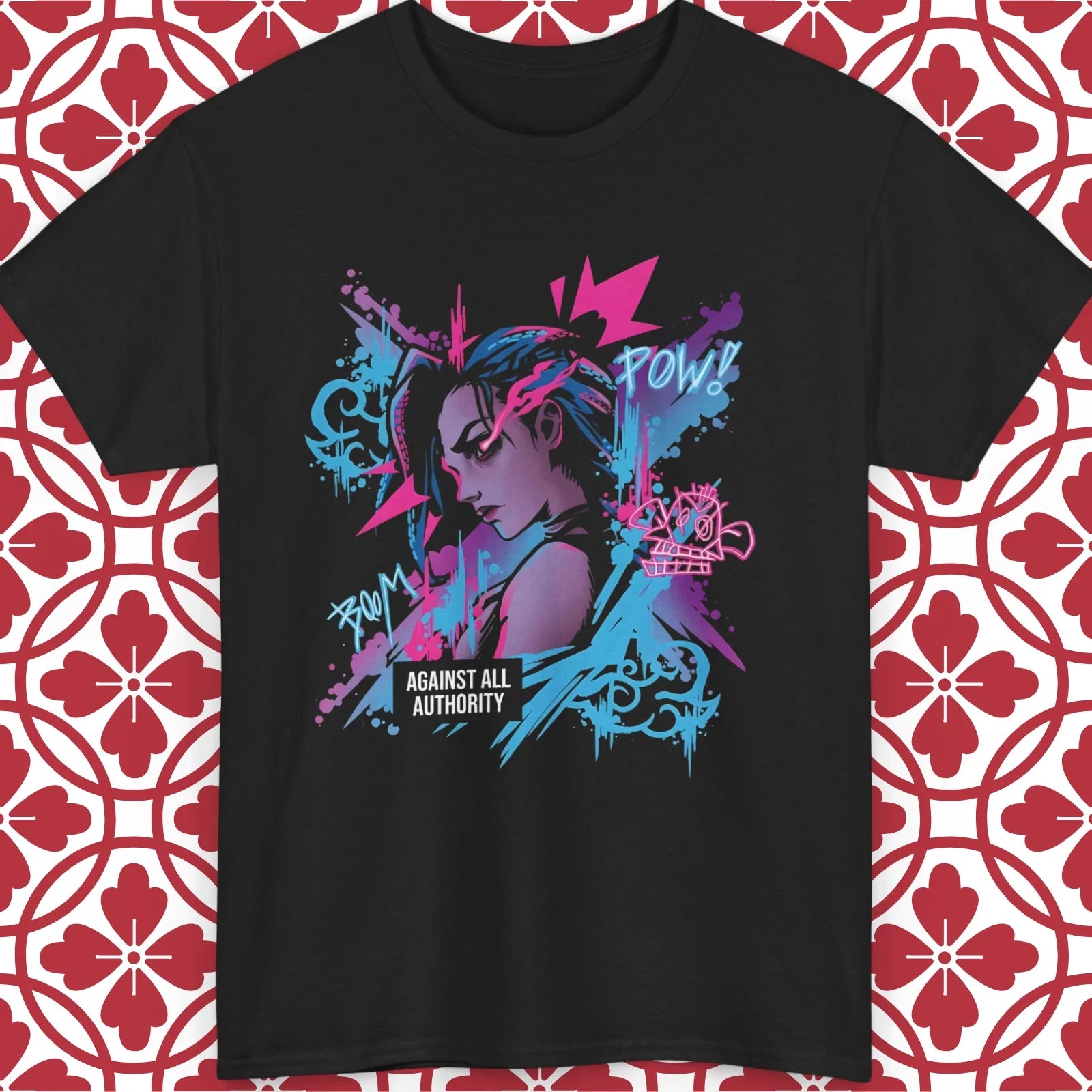 Jinx Arcane League of Legends Unisex All Sizes Gift - Adult & Kids T-Shirts, Sweatshirts & Hoodies apparel design preview 1