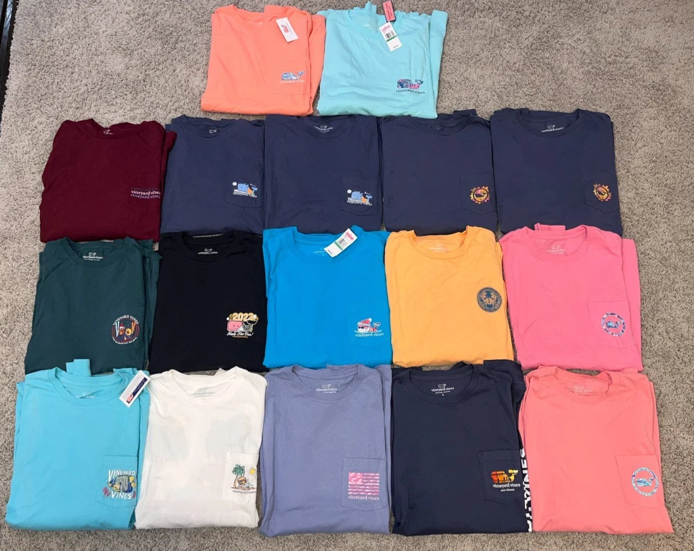 EUC Men's VINEYARD VINES 100% Cotton Crew Neck Size - Adult & Kids T-Shirts, Sweatshirts & Hoodies apparel design preview 1