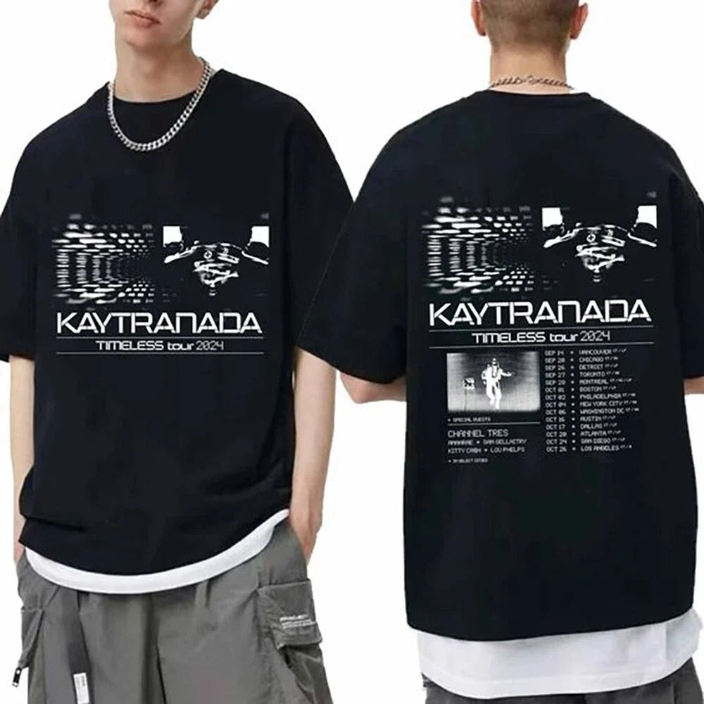 Kaytranada Timeless 2024 Tour Fan 2 sided - Adult & Kids T-Shirts, Sweatshirts & Hoodies apparel design preview 1