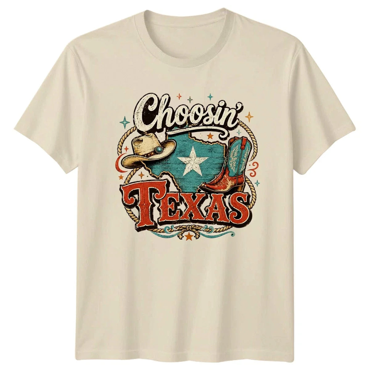 Choosin Texas Western Country Birthday Gift For Him - Adult & Kids T-Shirts, Sweatshirts & Hoodies apparel design preview 1