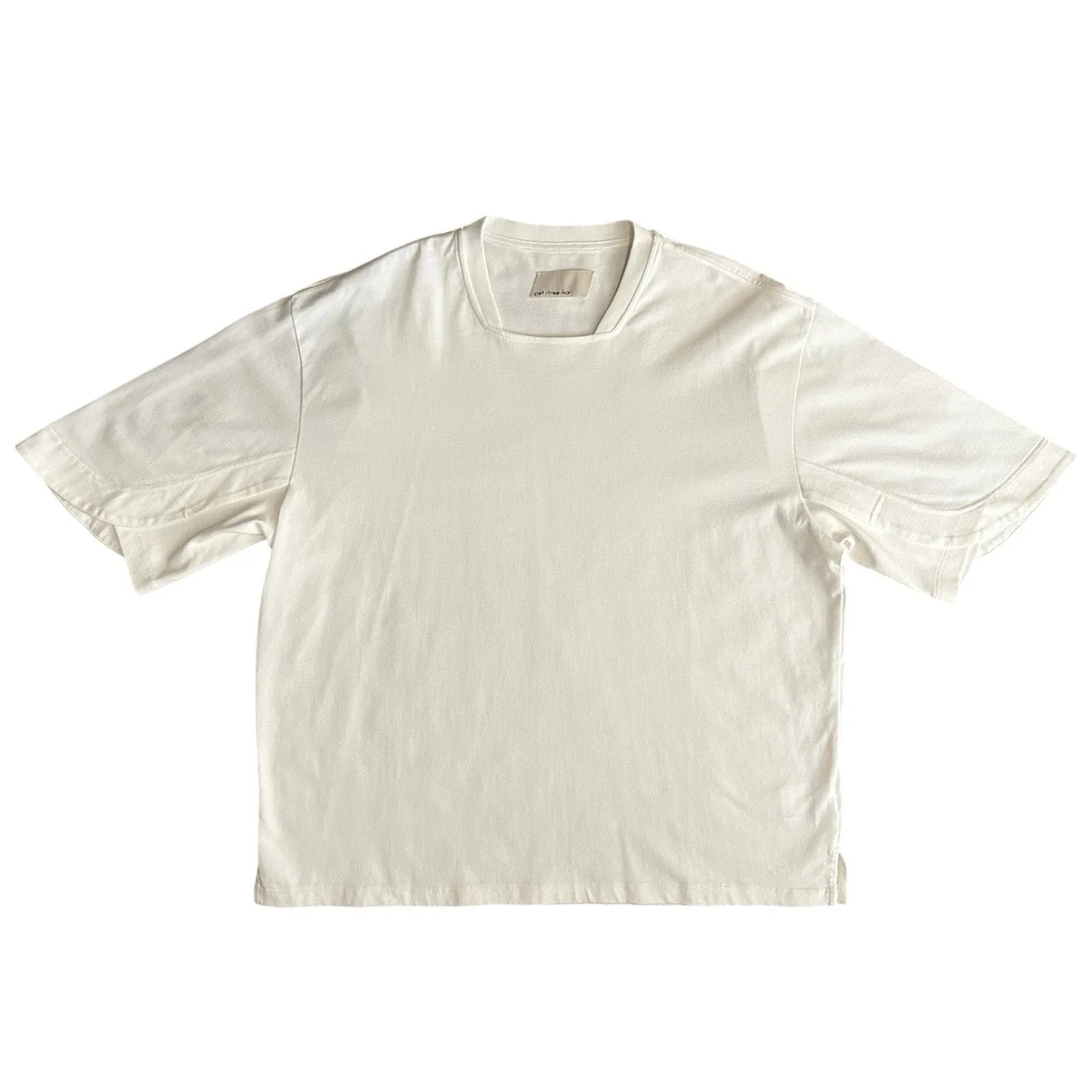 Pet-tree-kor White Boxy Oversized Cotton Urban Modern - Adult & Kids T-Shirts, Sweatshirts & Hoodies apparel design preview 1