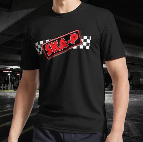 Ska-P 3D Logo Effect Active Funny American Men's - Adult & Kids T-Shirts, Sweatshirts & Hoodies apparel design preview 1