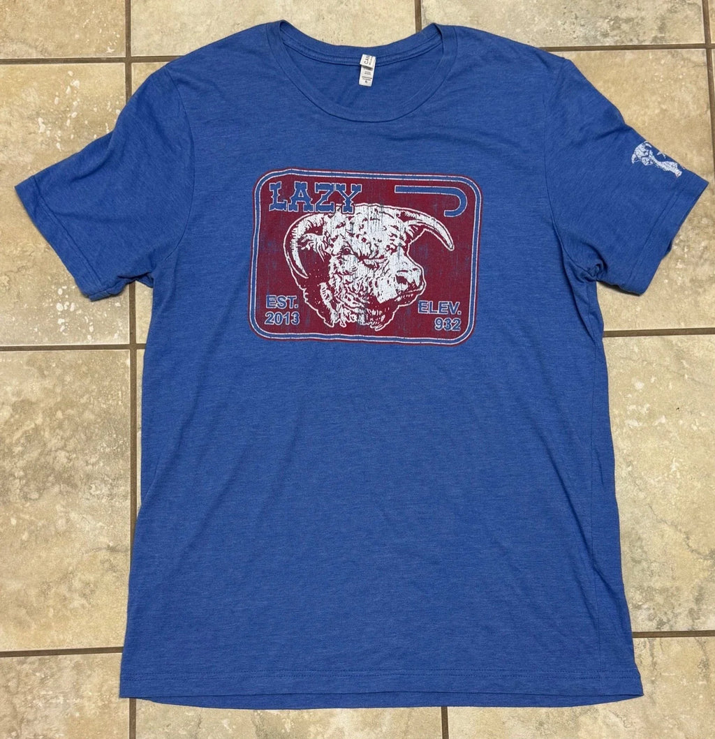 Lazy J Ranchwear Men's Size XL Blue - Adult & Kids T-Shirts, Sweatshirts & Hoodies apparel design preview 1
