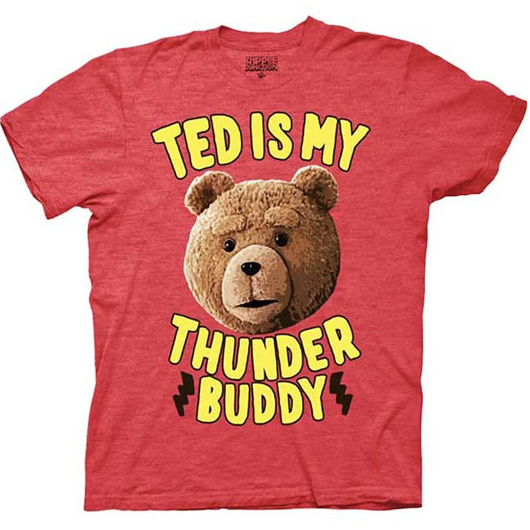 Ted Is My Thunder Buddy Movie Funny Parody F You - Adult & Kids T-Shirts, Sweatshirts & Hoodies apparel design preview 1
