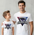 Fathers Day Dadinator Mini Matching Dad Son Family - Adult & Kids T-Shirts, Sweatshirts & Hoodies apparel design preview 1