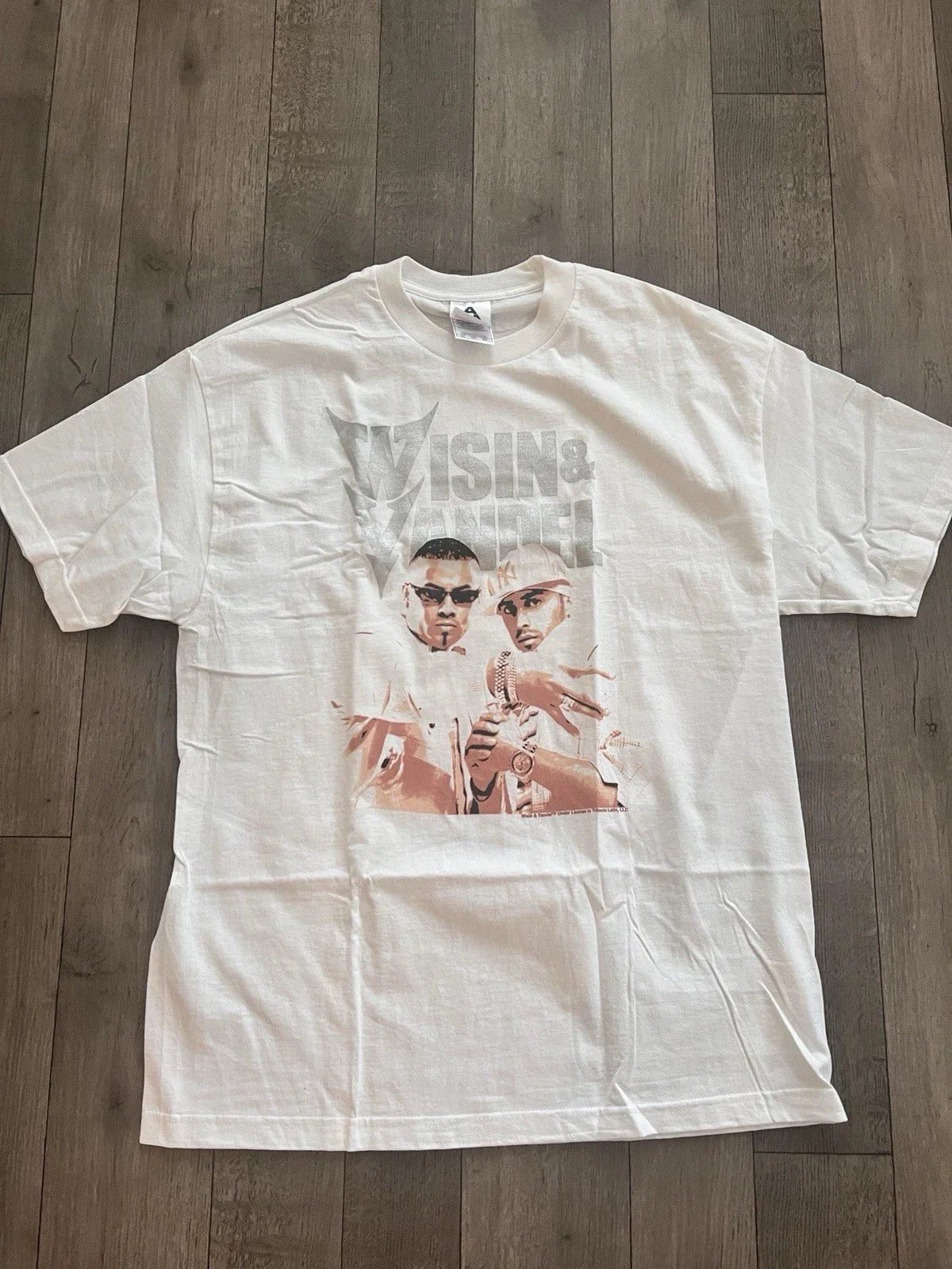 VTG DS Y2K WISIN Y YANDEL REGGATON SZ XL 23 x 31 - Adult & Kids T-Shirts, Sweatshirts & Hoodies apparel design preview 1