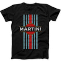 Retro Martini Racing Car Logo Gift 484 - Adult & Kids T-Shirts, Sweatshirts & Hoodies apparel design preview 1