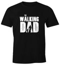 Mens The Walking Dad Gift Fun Moonworks® - Adult & Kids T-Shirts, Sweatshirts & Hoodies apparel design preview 1